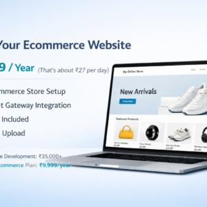 Ecommerce Annual Plan ( ₹9,999 per year)